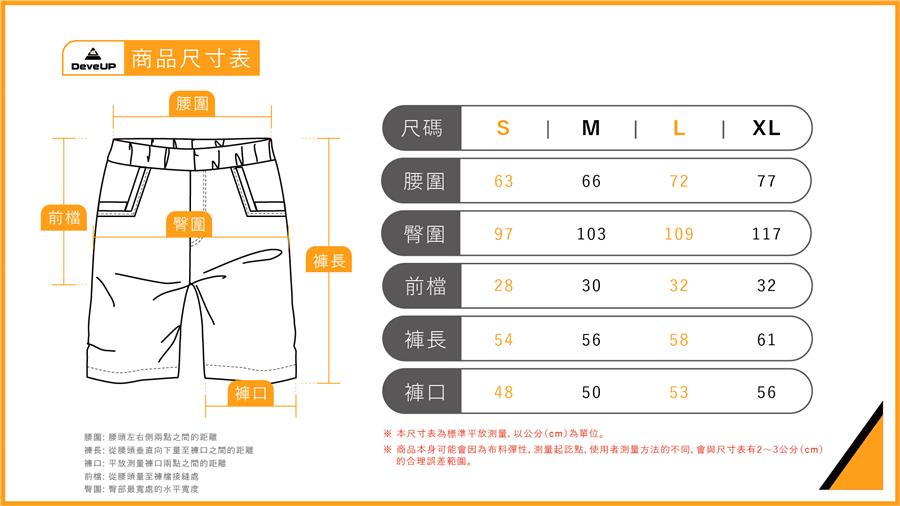 短褲、五分褲