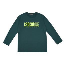 『小鱷魚童裝』LOGO印圖T恤
