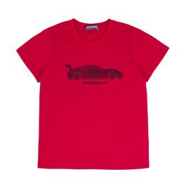 『小鱷魚童裝』帥氣跑車印圖T恤