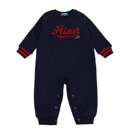 『小鱷魚童裝』品牌印字刺繡連身裝